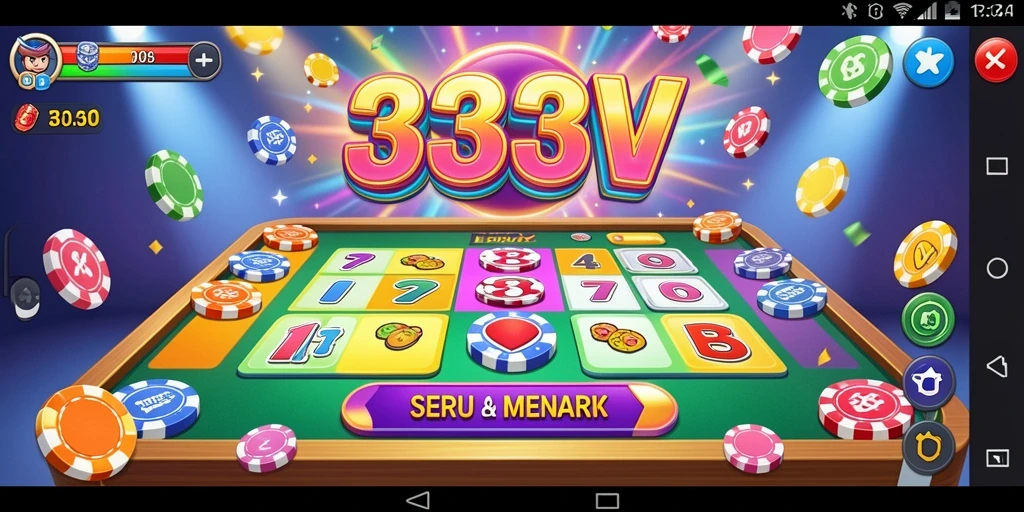 Tampilan menarik dari gameplay Bingo di 333V.