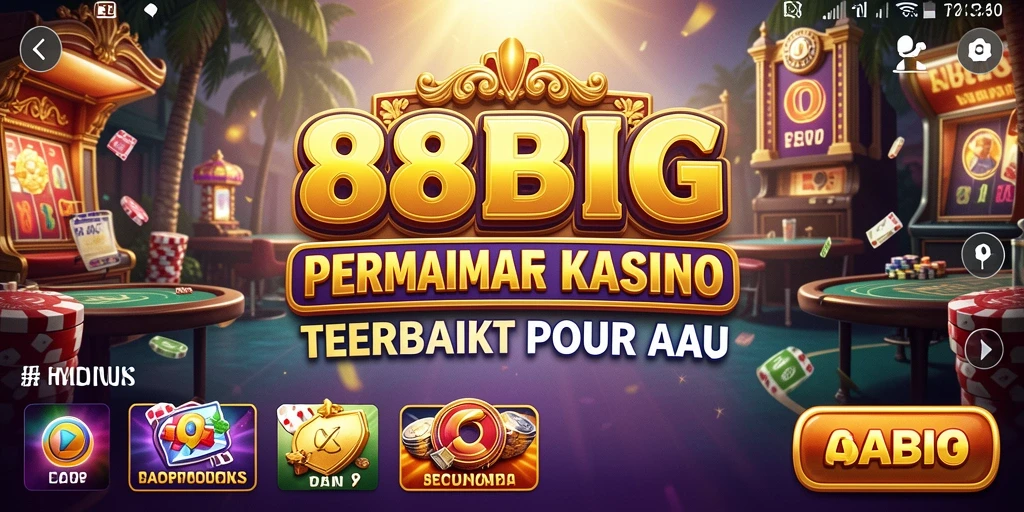 Tampilan gameplay 88BIG yang mengasyikkan di aplikasi Kasino.