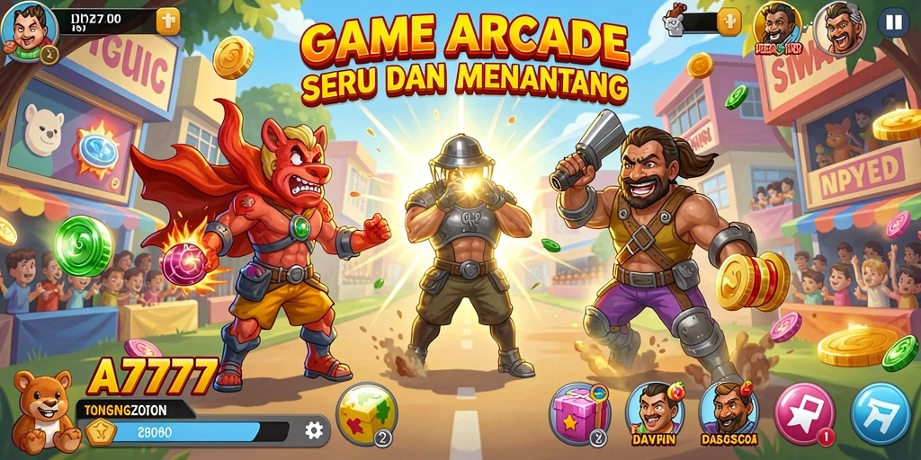 Gameplay seru dan menantang di A7777 dengan grafis menawan.