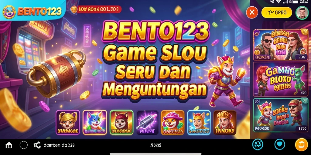 Gameplay Slot BENTO123 yang memikat dan seru.