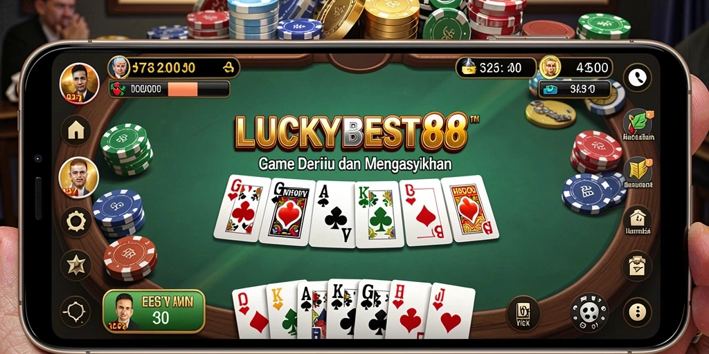 Tampilan gameplay seru dalam LUCKYBEST88.