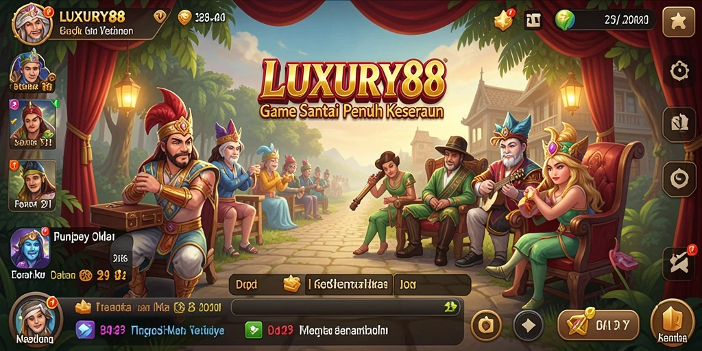 Tangkapan layar gameplay menarik dari LUXURY88.