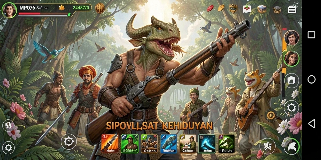 Gameplay MPO76 yang menarik dan interaktif di dunia simulasi.