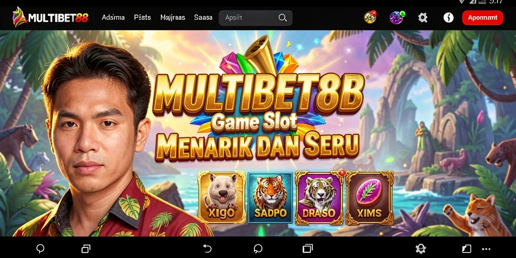 Tampilan gameplay seru dari MULTIBET88 dengan berbagai slot menarik.