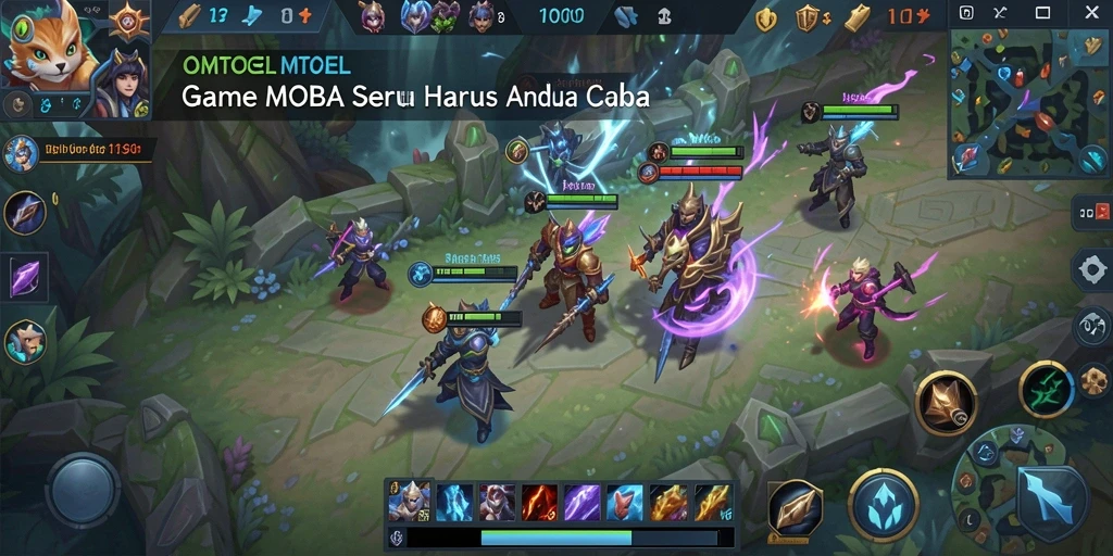 Tampilan gameplay seru dan grafis yang memukau di OMTOGEL.