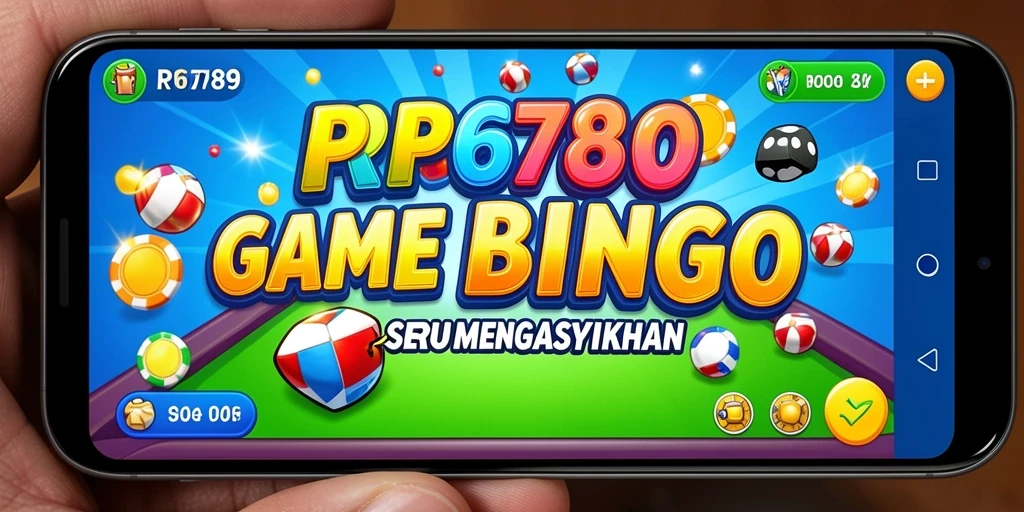 Screenshot gameplay RP6789 yang menampilkan suasana seru Bingo.