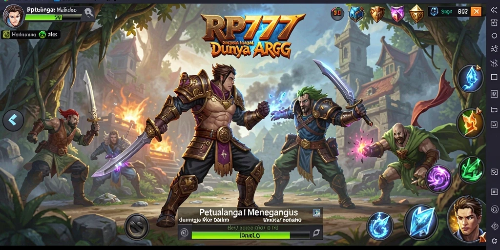 Gameplay seru di dunia mengasyikkan RP777.