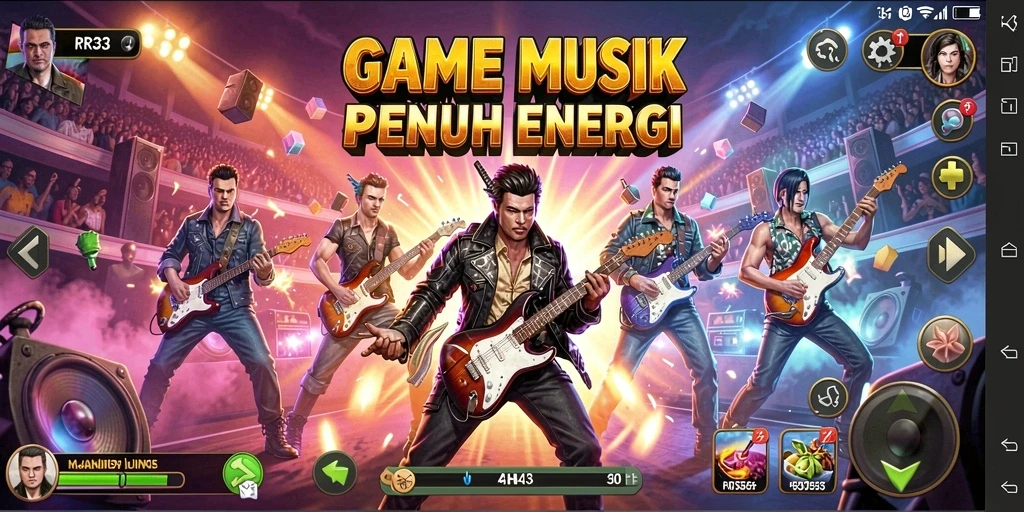 Tampilan gameplay RR33 yang seru dan interaktif.