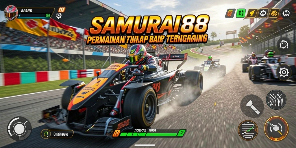 Gameplay seru dan menantang dalam SAMURAI88.