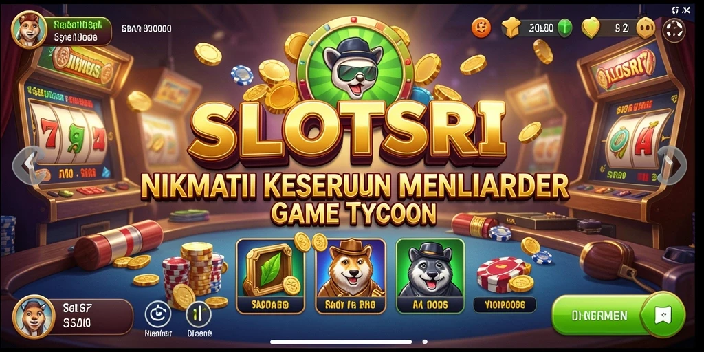 Tampilan gameplay SLOTSRI yang seru dan menantang dalam dunia bisnis.