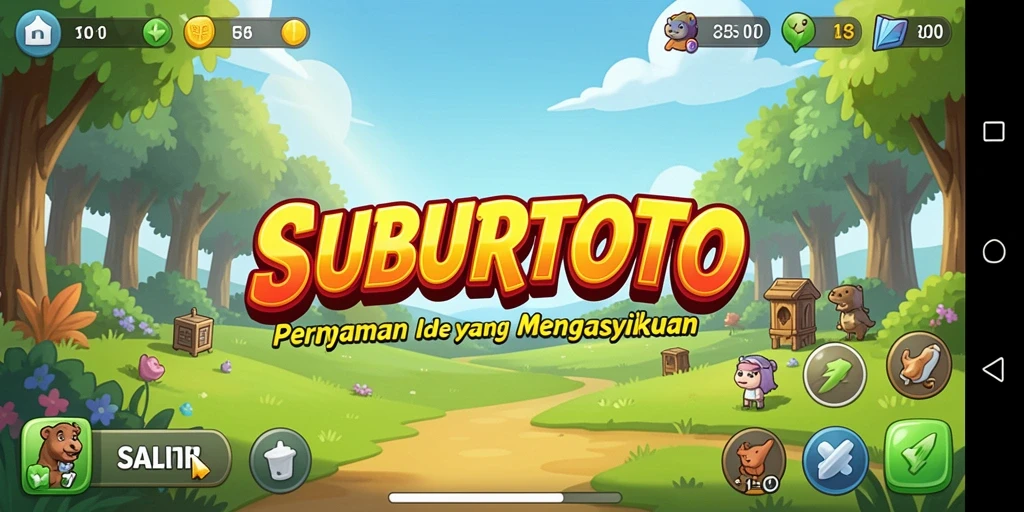 Tampilan gameplay SUBURTOTO yang menarik dan interaktif.