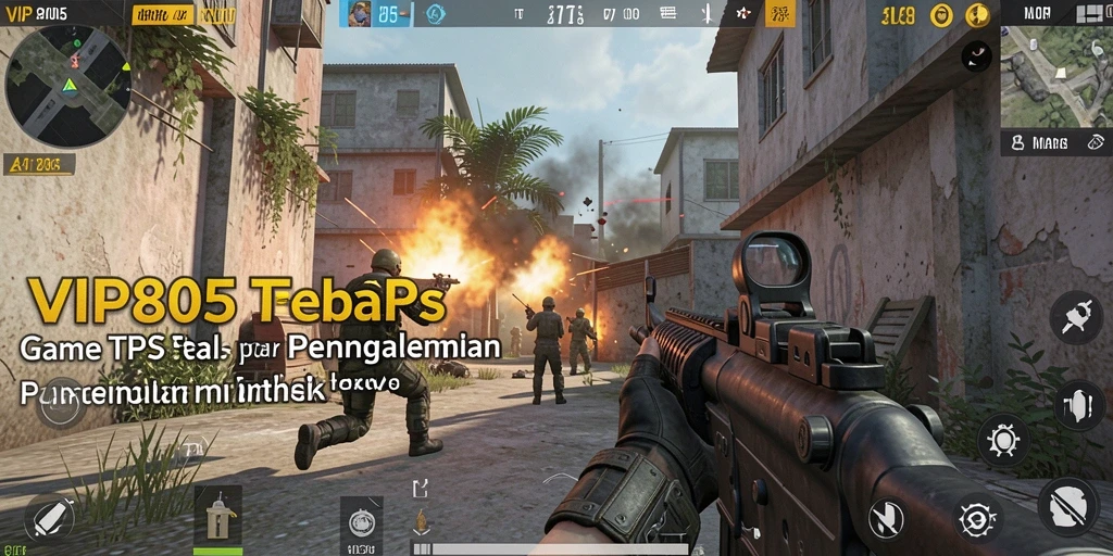 Tampilan gameplay intens dan grafis menawan dalam VIP805.