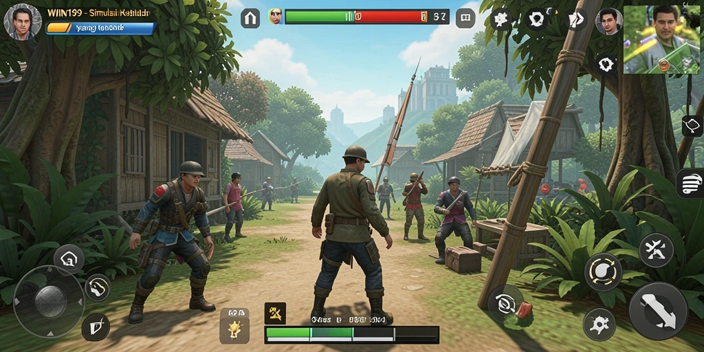 Tampilan menarik dari gameplay simulasi yang seru.